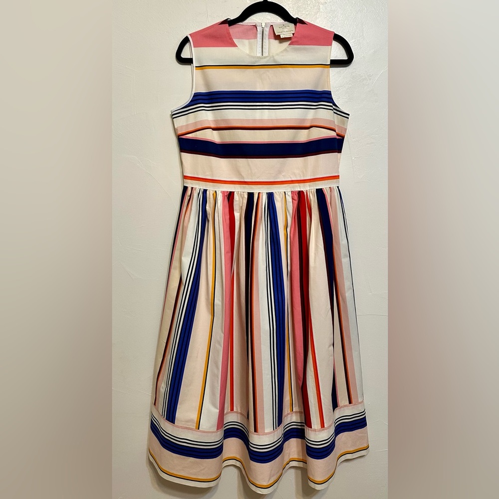 Colorful striped dress!